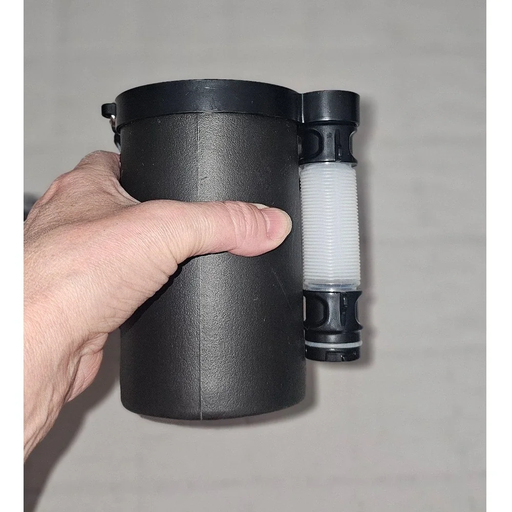 The Kong Beer Bong Can Chiller Cooler Black Insulated Sleeve with Lanyard Hose